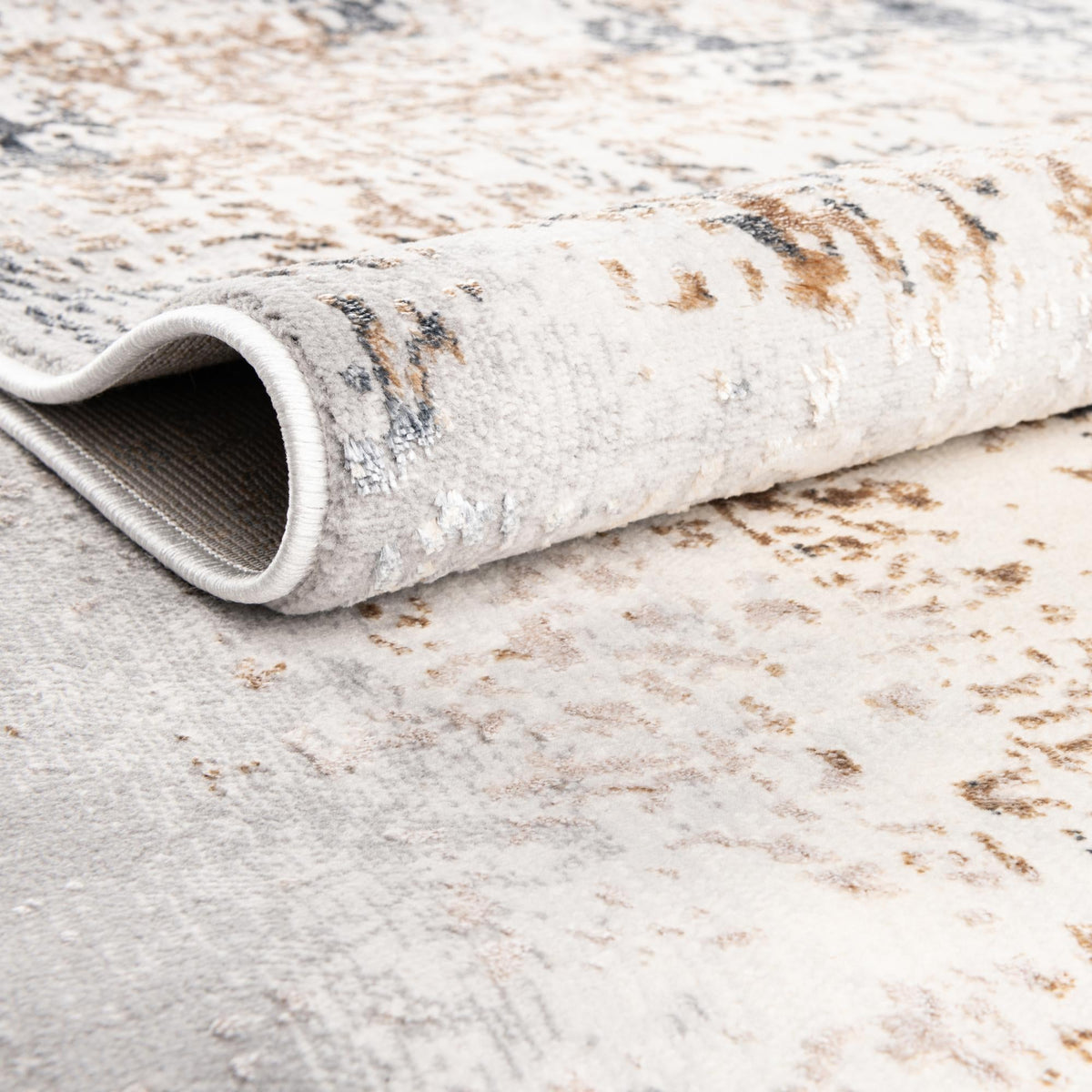 Kensington Collection Area Rug -  Belgravia Octagon Ivory Gray  lifestyle 25