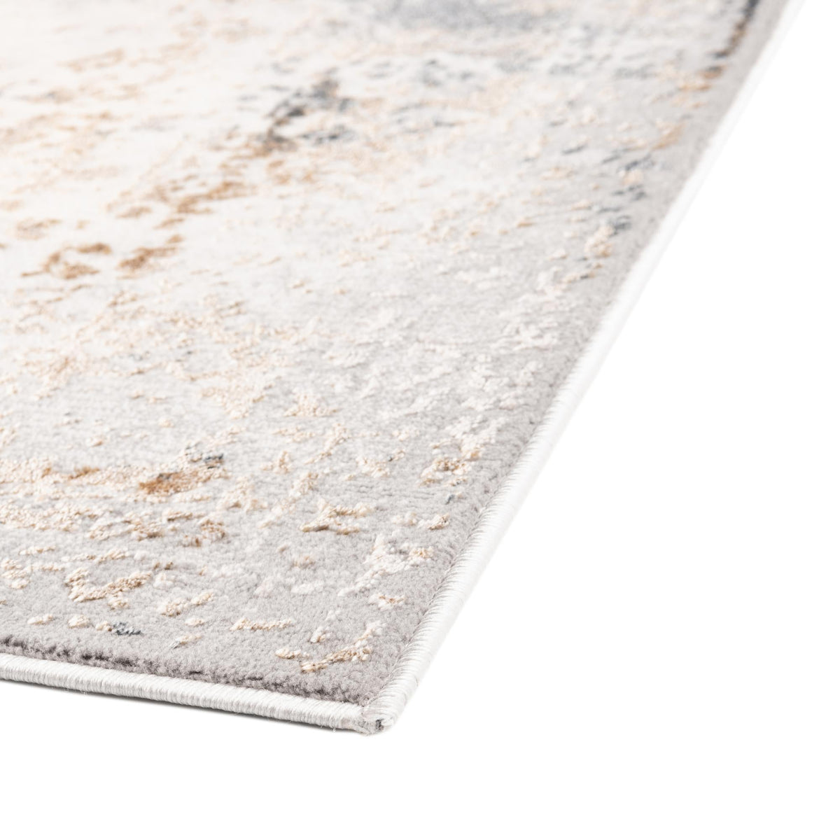 Kensington Collection Area Rug -  Belgravia Octagon Ivory Gray  lifestyle 27