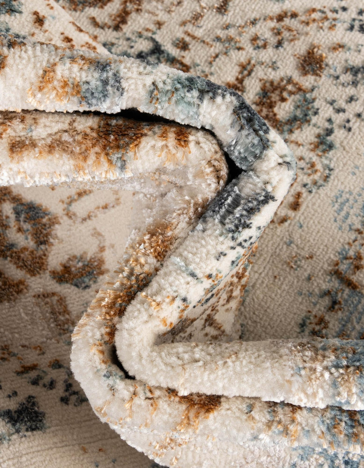 Kensington Collection Area Rug -  Belgravia Rectangle Blue  lifestyle 6