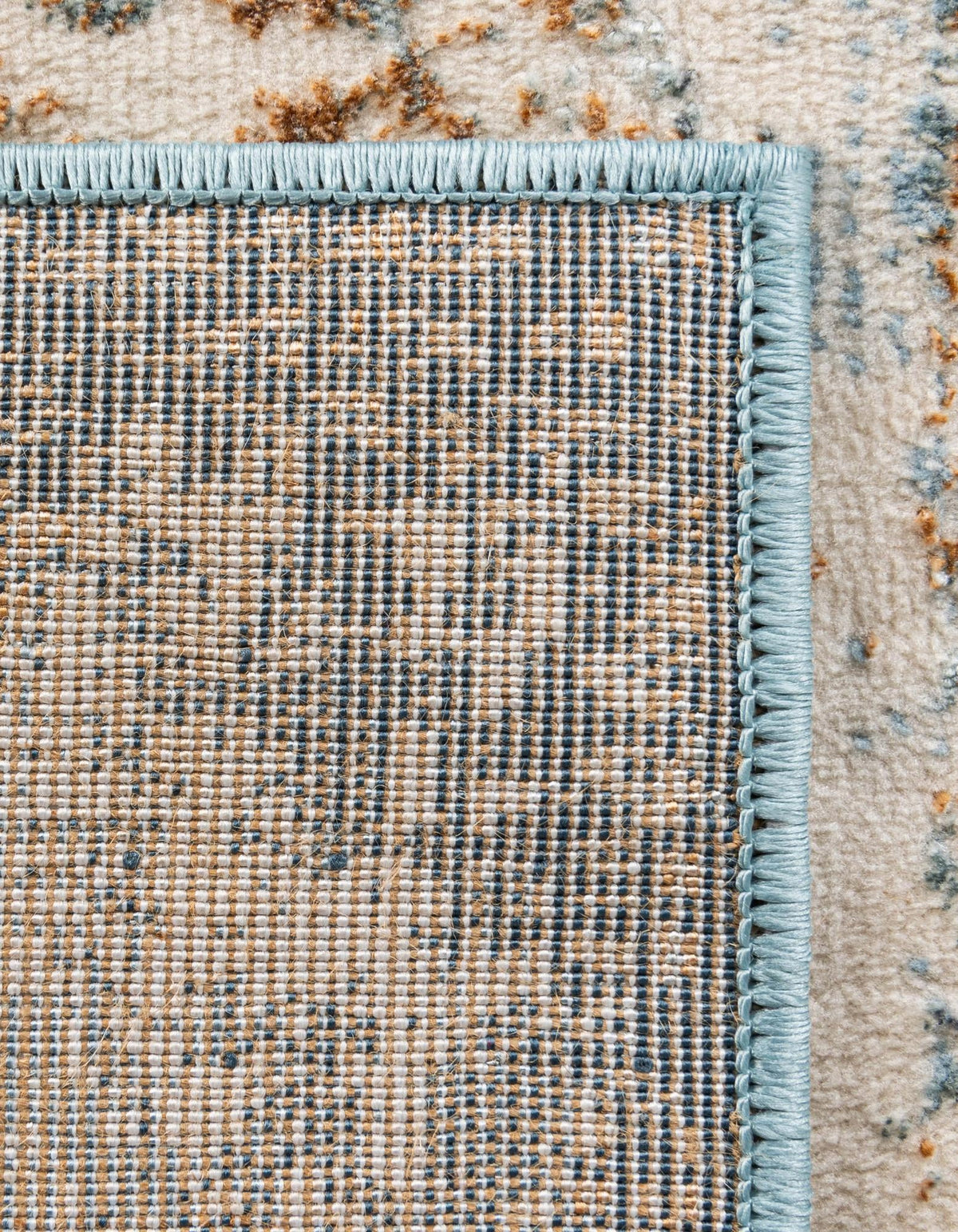 Kensington Collection Area Rug -  Belgravia Rectangle Blue  lifestyle 7