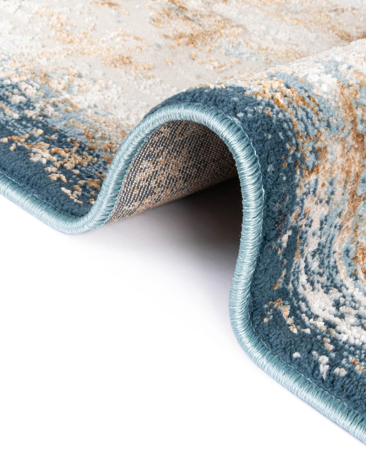 Kensington Collection Area Rug -  Belgravia Rectangle Blue  lifestyle 8