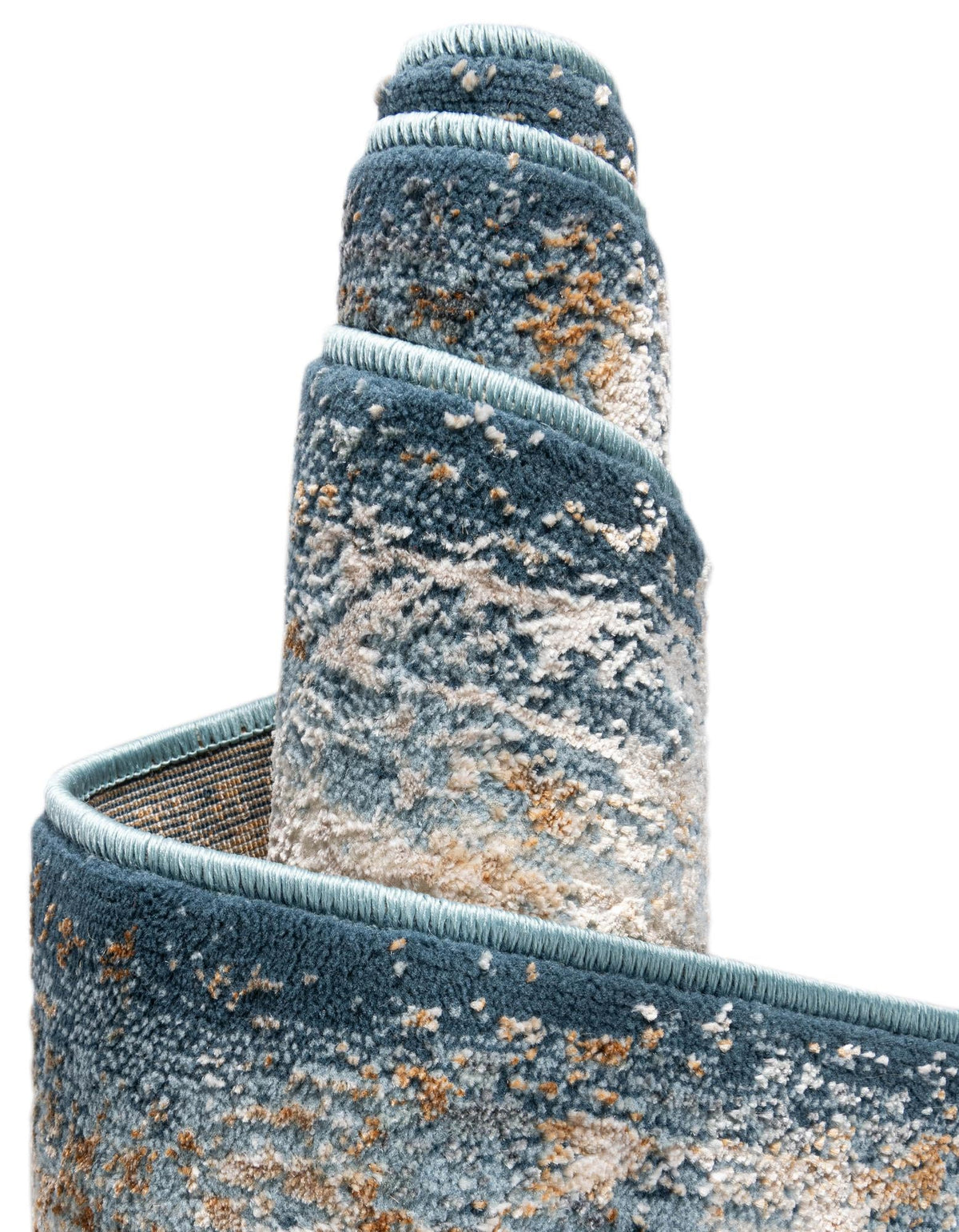 Kensington Collection Area Rug -  Belgravia Rectangle Blue  lifestyle 9
