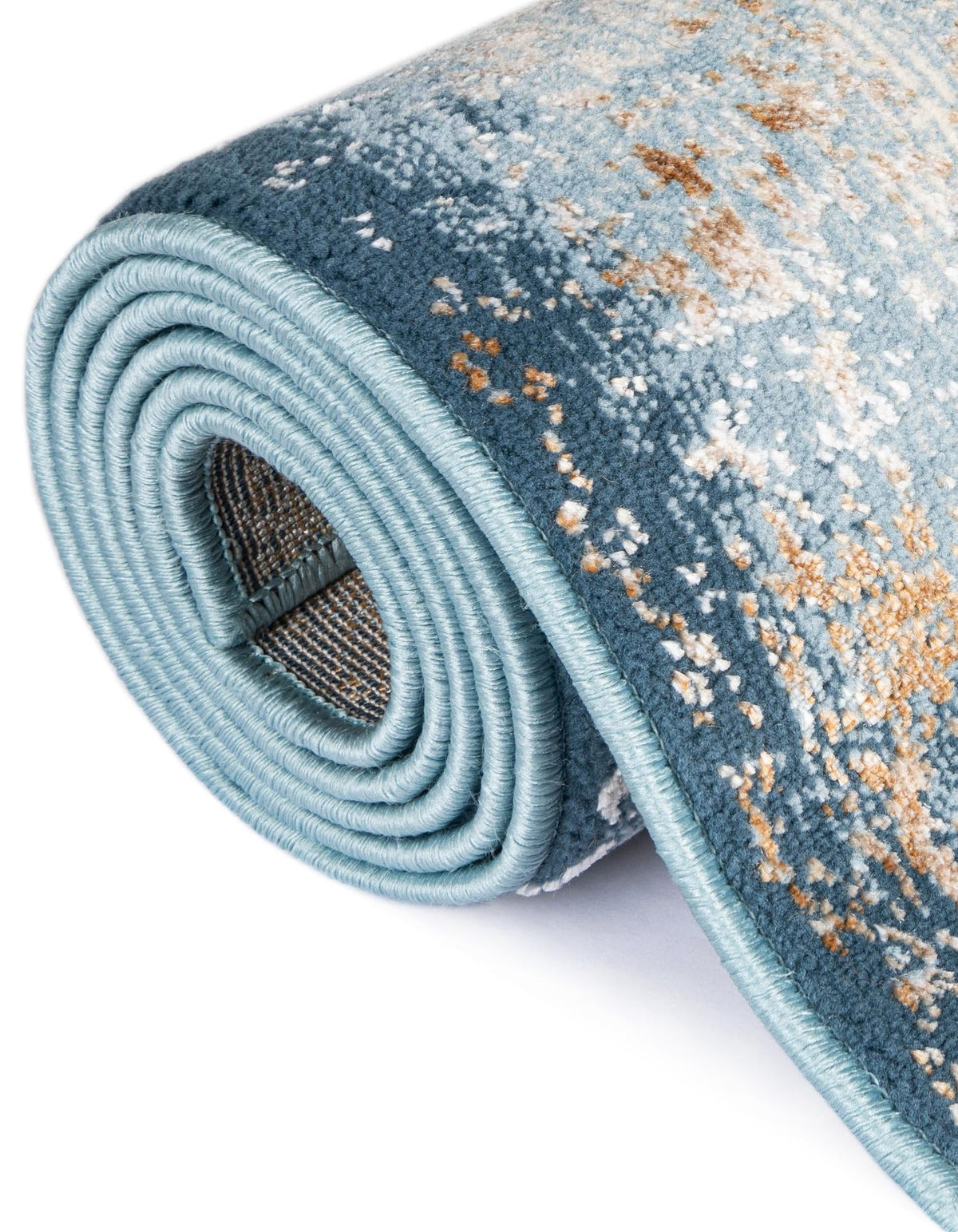 Kensington Collection Area Rug -  Belgravia Rectangle Blue  lifestyle 10