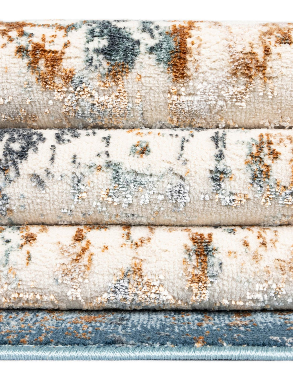 Kensington Collection Area Rug -  Belgravia Rectangle Blue  lifestyle 12