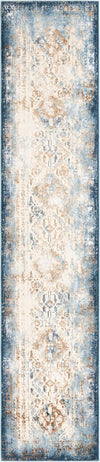 Kensington Collection Area Rug -  Belgravia Runner Blue  lifestyle 18