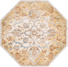 Kensington Collection Area Rug -  Mayfair Octagon Yellow  lifestyle 16