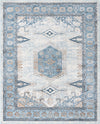 Kensington Collection Area Rug -  Notting Rectangle Blue Main