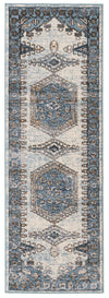 Kensington Collection Area Rug -  Notting Runner Blue  lifestyle 9