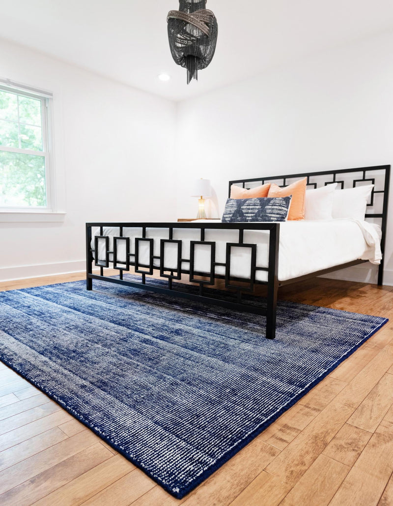 Berkshire Estate Collection Area Rug - Windsor (Blueberry) Rectangle Blueberry  lifestyle 4