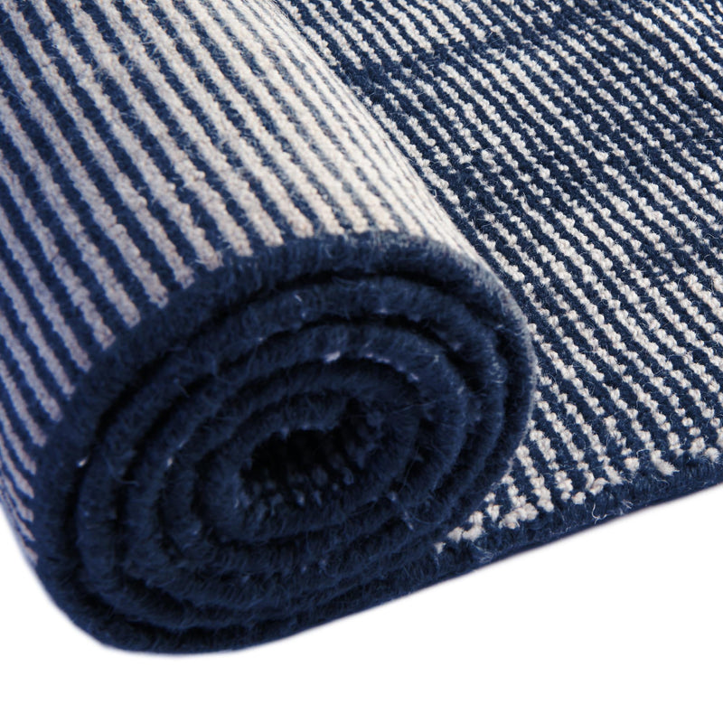 Berkshire Estate Collection Area Rug - Windsor (Blueberry) Rectangle Blueberry  lifestyle 12