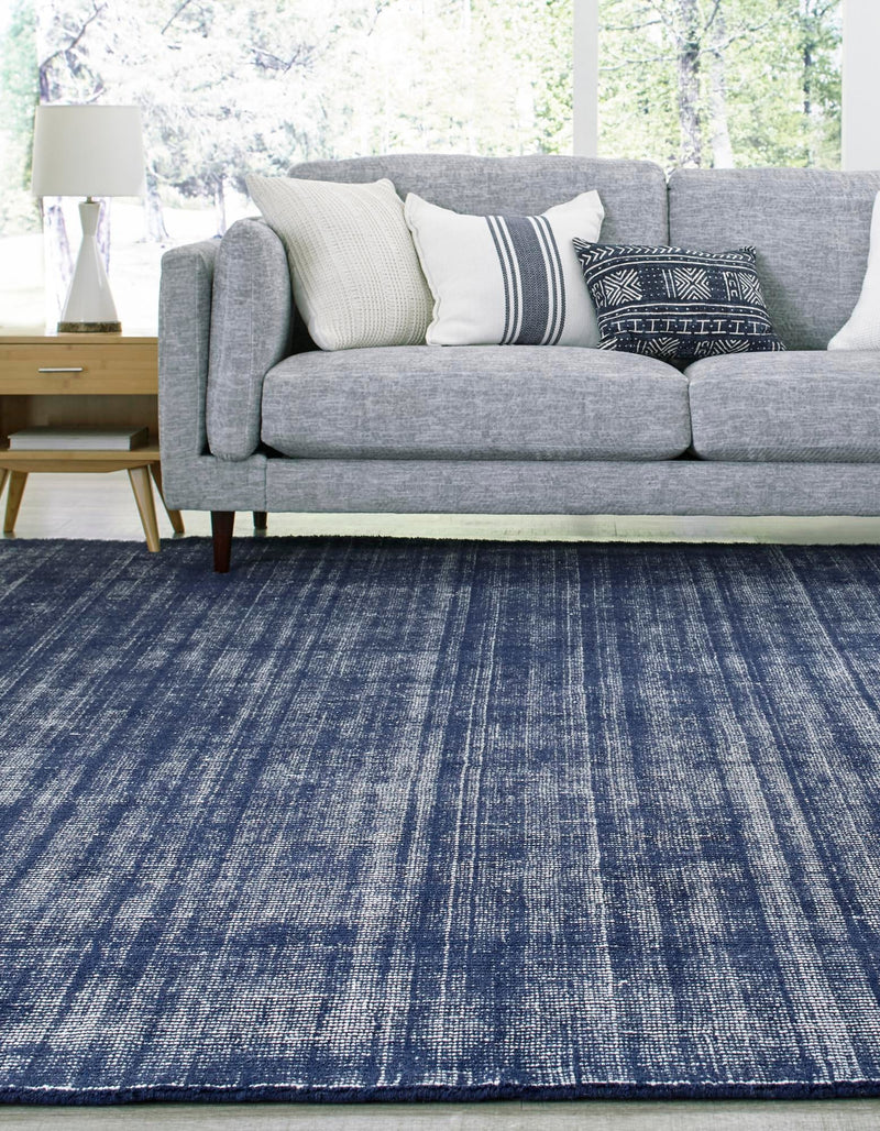 Berkshire Estate Collection Area Rug - Windsor (Blueberry) Square Blueberry  lifestyle 23