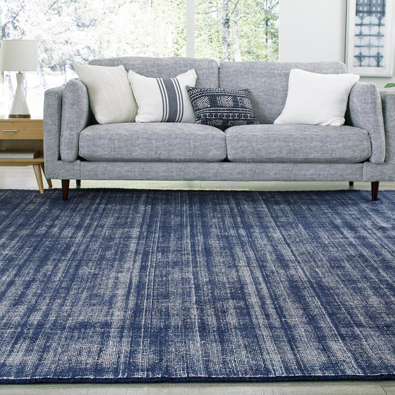 Berkshire Estate Collection Area Rug - Windsor (Blueberry) Square Blueberry  lifestyle 59