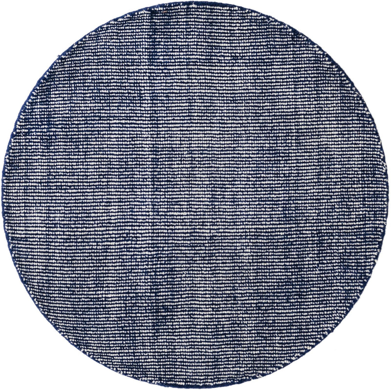 Berkshire Estate Collection Area Rug - Windsor (Blueberry) Round Blueberry  lifestyle 19