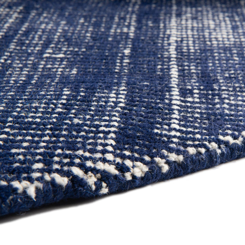 Berkshire Estate Collection Area Rug - Windsor (Blueberry) Round Blueberry  lifestyle 34