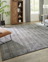 Berkshire Estate Collection Area Rug - Windsor (Earl Grey) Square Earl Grey  lifestyle 19