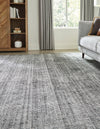 Berkshire Estate Collection Area Rug - Windsor (Earl Grey) Square Earl Grey  lifestyle 22