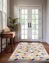 Bahama Breeze Outdoor Collection Area Rug - Nassau Rectangle Gray  lifestyle 24