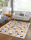 Bahama Breeze Outdoor Collection Area Rug - Nassau Rectangle Gray  lifestyle 32