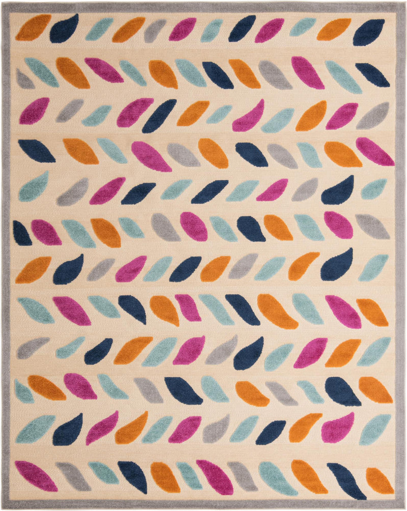 Bahama Breeze Outdoor Collection Area Rug - Nassau Rectangle Beige Main