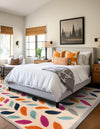Bahama Breeze Outdoor Collection Area Rug - Nassau Square Beige  lifestyle 118