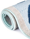 Bahama Breeze Outdoor Collection Area Rug - Nassau Rectangle Blue  lifestyle 22