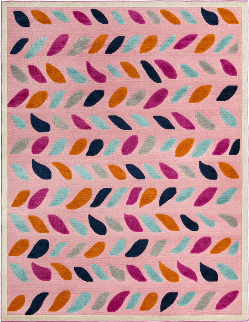 Bahama Breeze Outdoor Collection Area Rug - Nassau Rectangle Pink  lifestyle 4