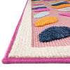 Bahama Breeze Outdoor Collection Area Rug - Nassau Square Pink  lifestyle 44