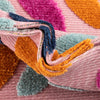 Bahama Breeze Outdoor Collection Area Rug - Nassau Square Pink  lifestyle 47