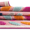 Bahama Breeze Outdoor Collection Area Rug - Nassau Square Pink  lifestyle 65
