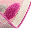 Bahama Breeze Outdoor Collection Area Rug - Nassau Round Pink  lifestyle 83