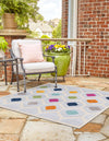Bahama Breeze Outdoor Collection Area Rug -  Harbour Square Gray  lifestyle 39