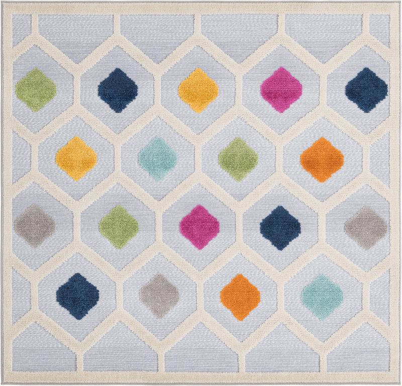 Bahama Breeze Outdoor Collection Area Rug -  Harbour Square Gray  lifestyle 33
