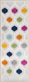 Bahama Breeze Outdoor Collection Area Rug -  Harbour Runner Gray  lifestyle 59
