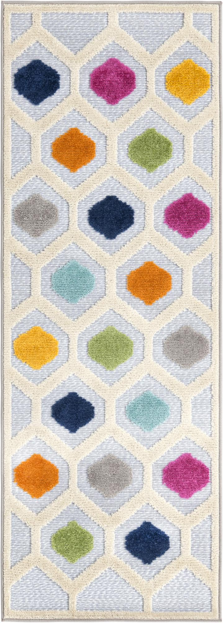 Bahama Breeze Outdoor Collection Area Rug -  Harbour Runner Gray  lifestyle 59