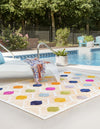 Bahama Breeze Outdoor Collection Area Rug -  Harbour Rectangle Beige  lifestyle 5