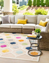 Bahama Breeze Outdoor Collection Area Rug -  Harbour Rectangle Beige  lifestyle 8