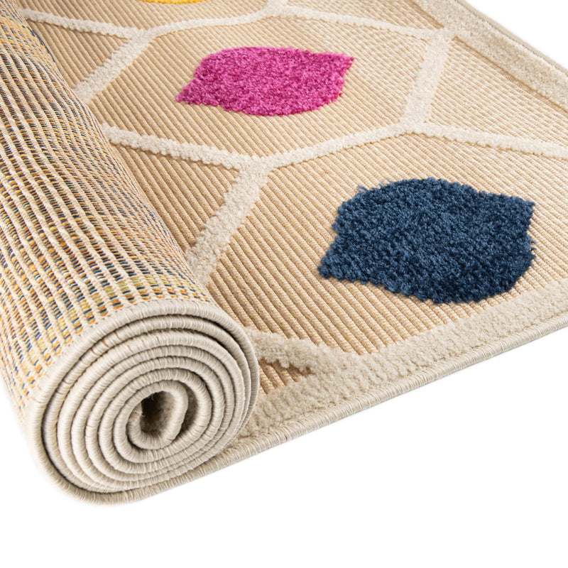 Bahama Breeze Outdoor Collection Area Rug -  Harbour Rectangle Beige  lifestyle 23