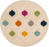 Bahama Breeze Outdoor Collection Area Rug -  Harbour Round Beige  lifestyle 29
