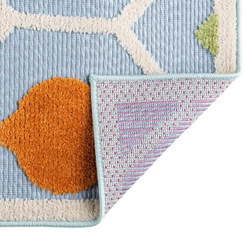 Bahama Breeze Outdoor Collection Area Rug -  Harbour Rectangle Blue  lifestyle 28