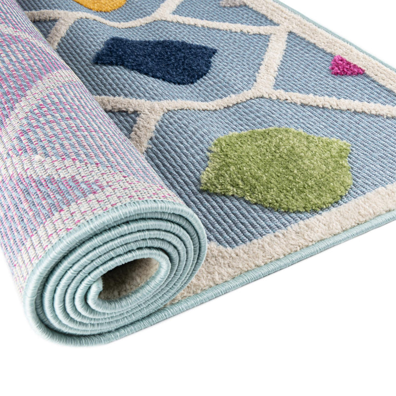 Bahama Breeze Outdoor Collection Area Rug -  Harbour Rectangle Blue  lifestyle 37
