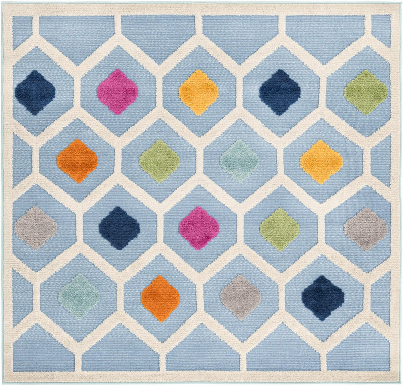 Bahama Breeze Outdoor Collection Area Rug -  Harbour Square Blue  lifestyle 58