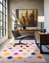 Bahama Breeze Outdoor Collection Area Rug -  Harbour Rectangle Pink  lifestyle 43