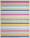 Bahama Breeze Outdoor Collection Area Rug -  Exuma Rectangle Gray  lifestyle 4
