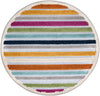Bahama Breeze Outdoor Collection Area Rug -  Exuma Round Gray  lifestyle 58