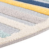 Bahama Breeze Outdoor Collection Area Rug -  Exuma Round Gray  lifestyle 81