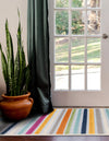 Bahama Breeze Outdoor Collection Area Rug -  Exuma Runner Gray  lifestyle 145
