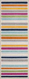 Bahama Breeze Outdoor Collection Area Rug -  Exuma Runner Gray  lifestyle 59
