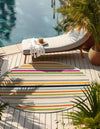 Bahama Breeze Outdoor Collection Area Rug -  Exuma Round Beige  lifestyle 117