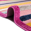 Bahama Breeze Outdoor Collection Area Rug -  Exuma Rectangle Pink  lifestyle 25