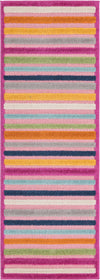 Bahama Breeze Outdoor Collection Area Rug -  Exuma Runner Pink  lifestyle 41